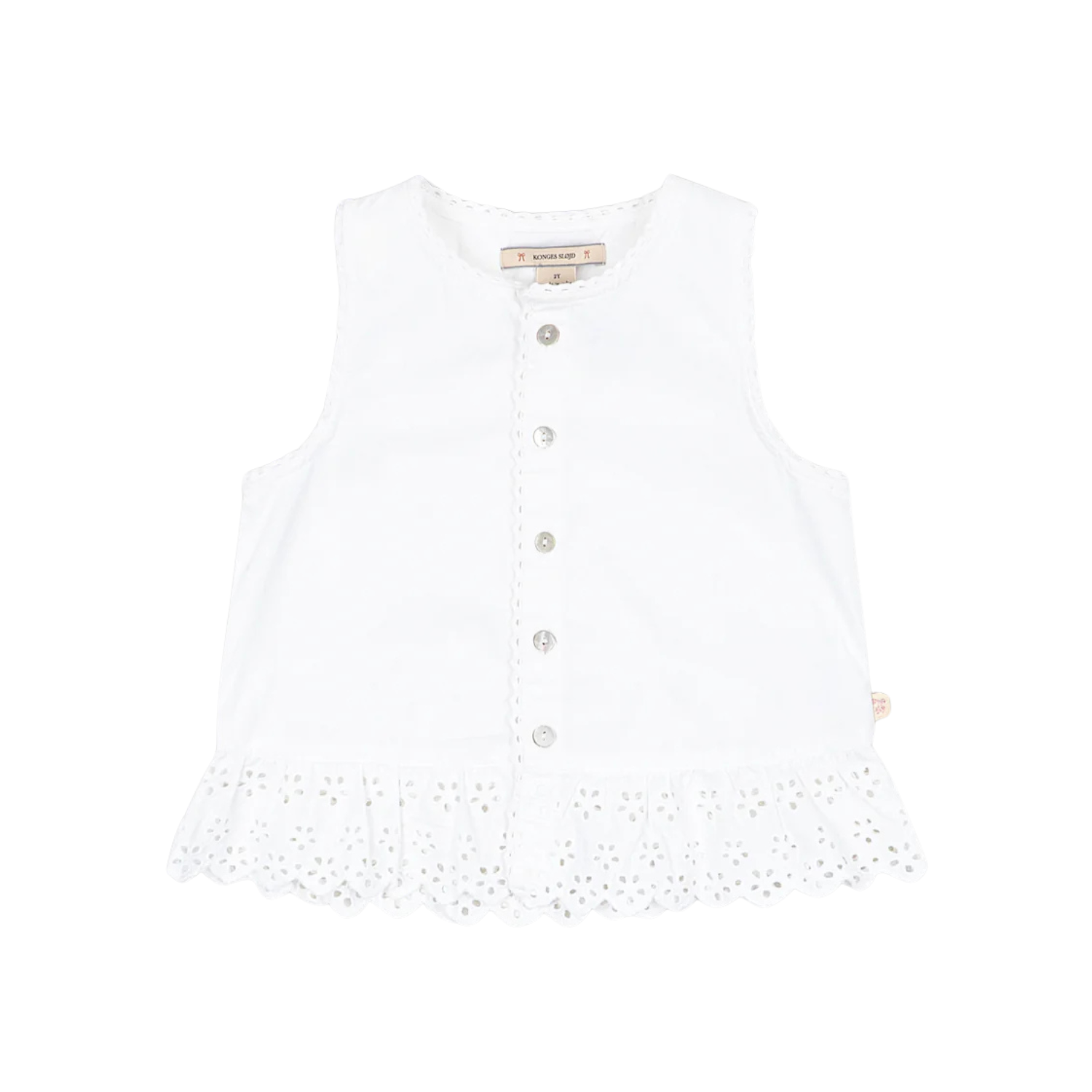 Evelina Top | Bright White
