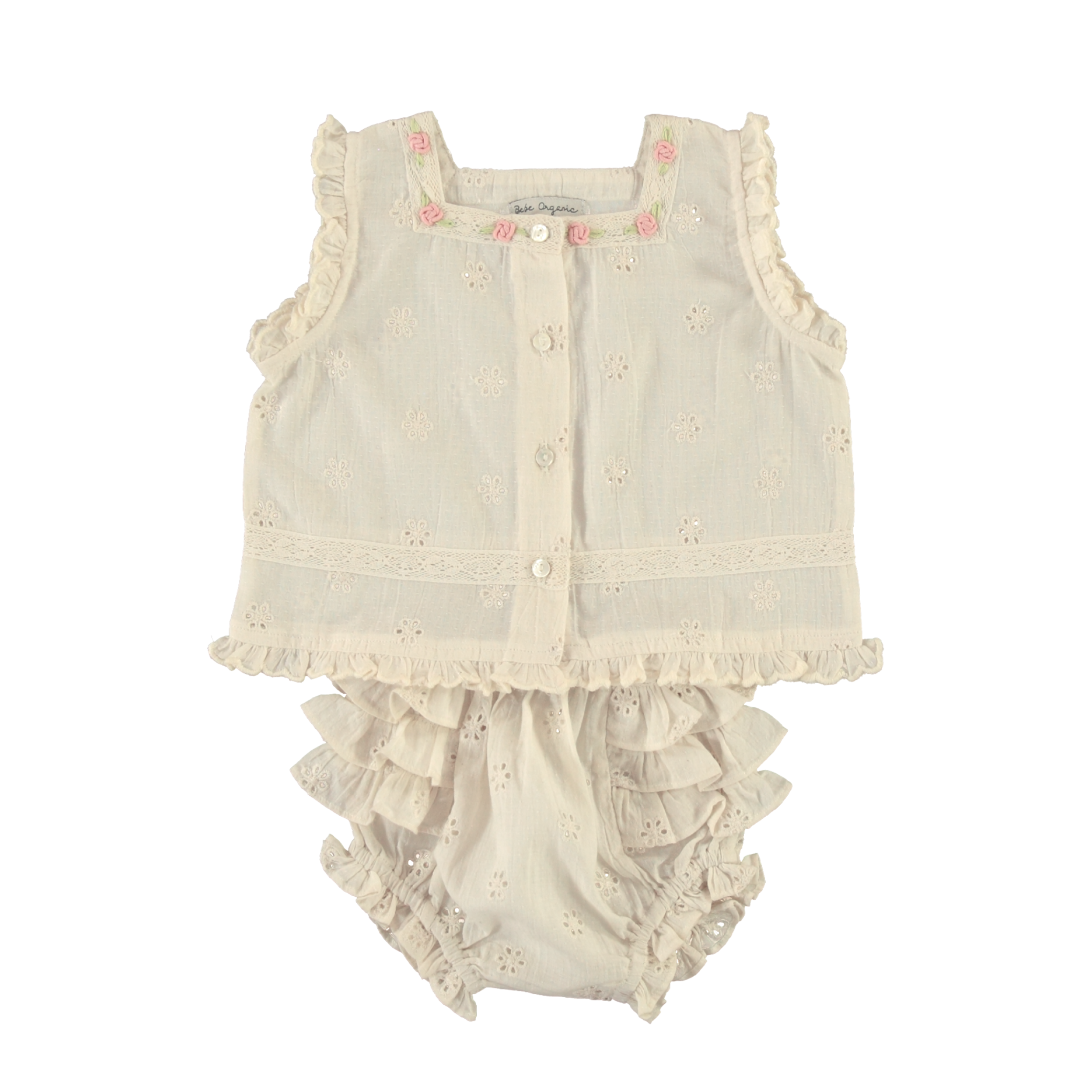Luna Baby Set | Antique Lace