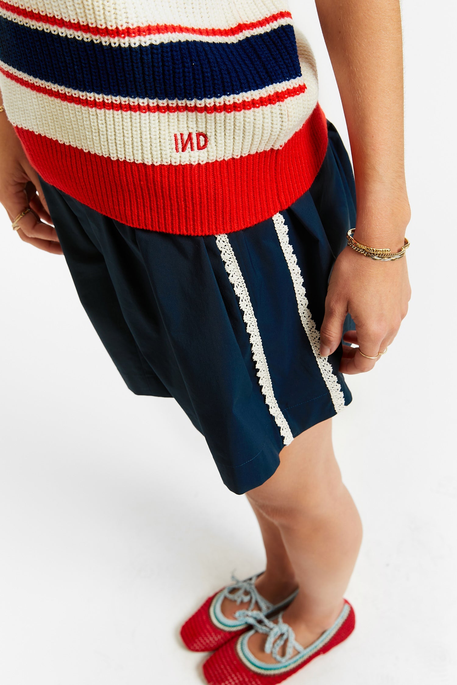 Vasislas Skort | Navy