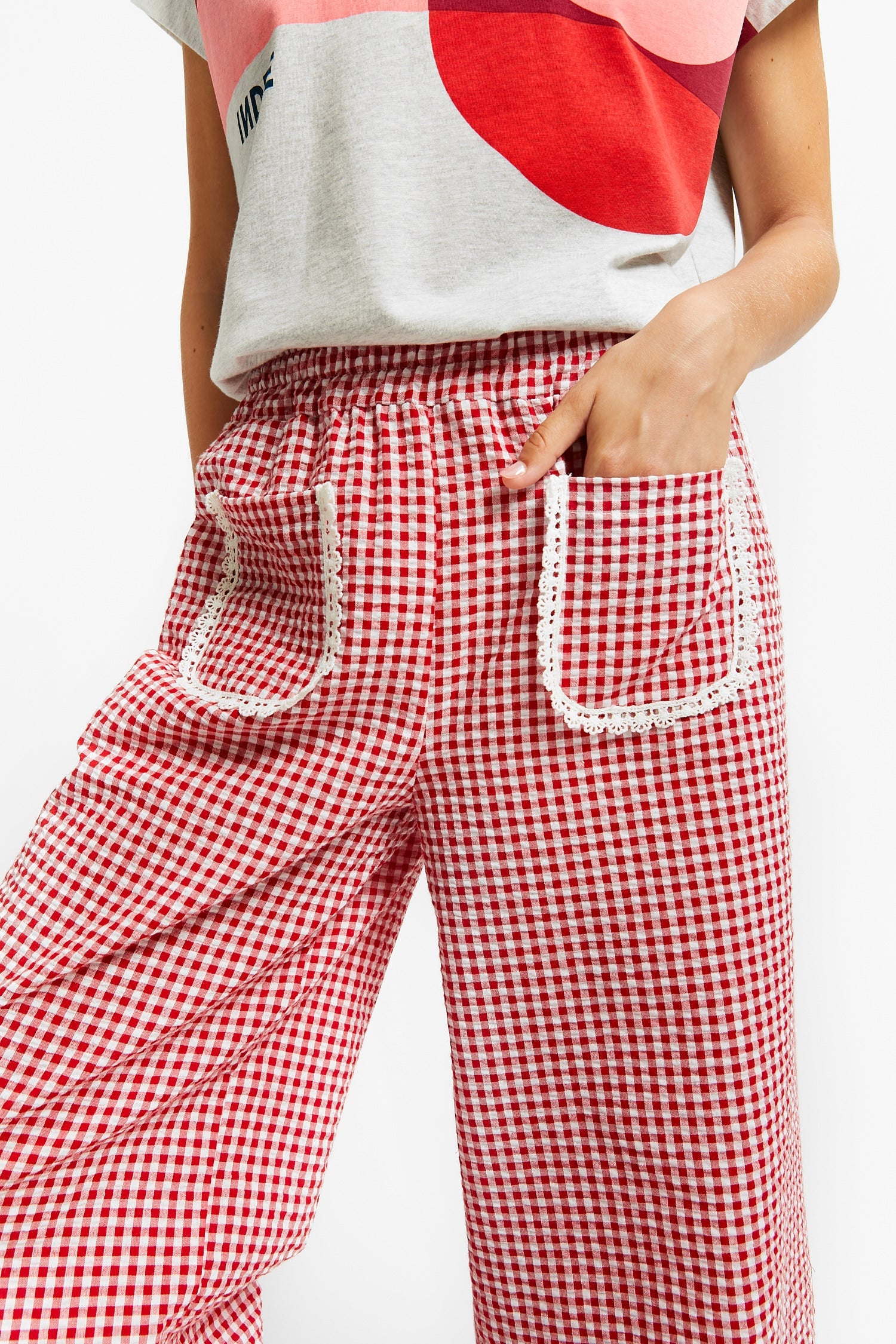 Vanuatu Trousers | Tomato Red