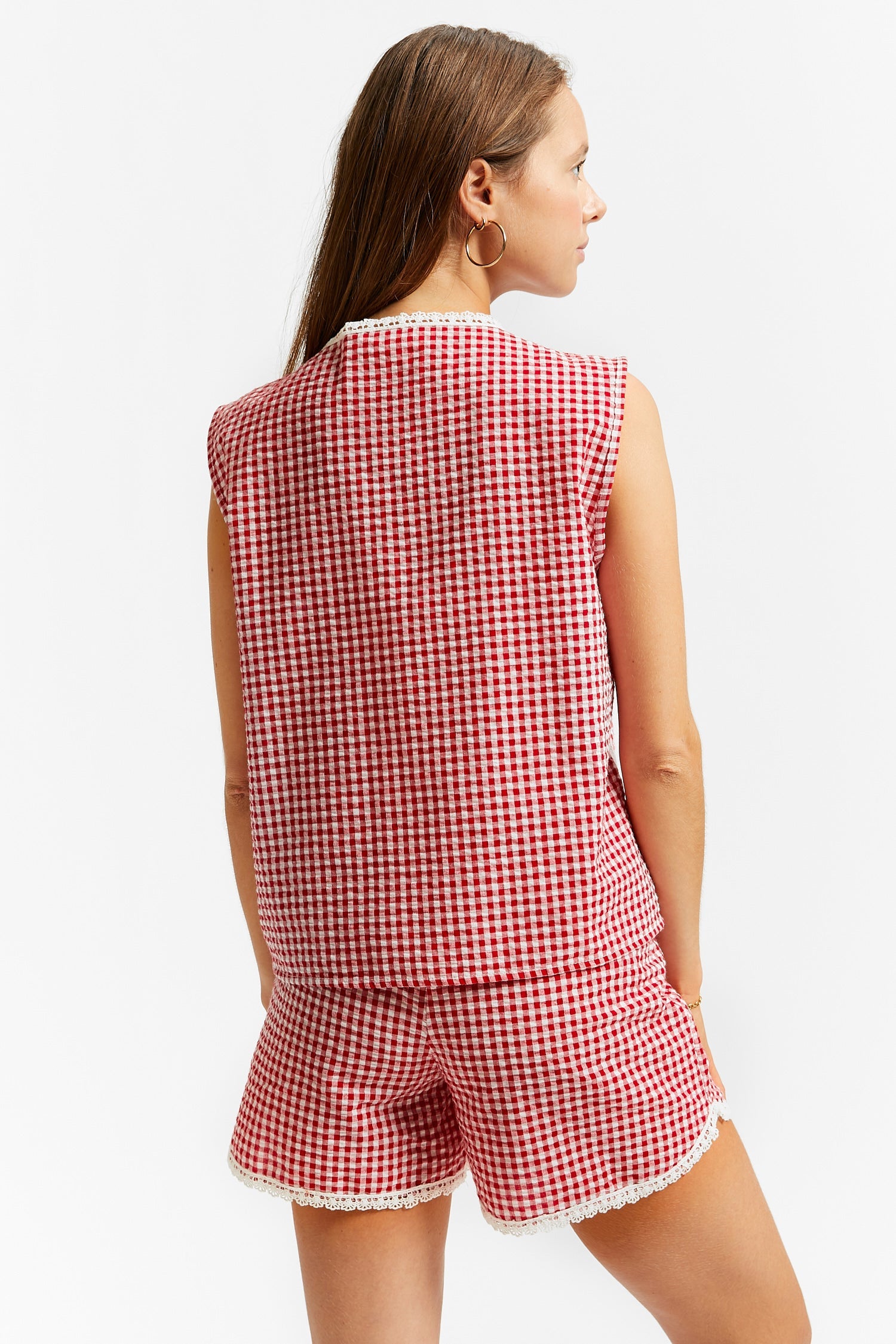 Vinci Shorts | Tomato Red