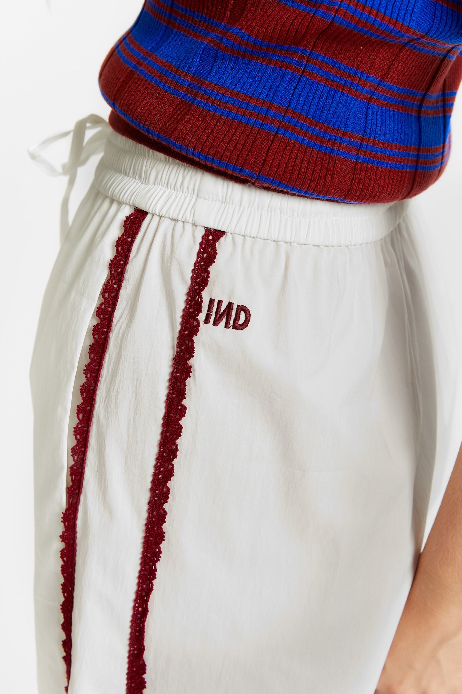 Villar Trousers | White