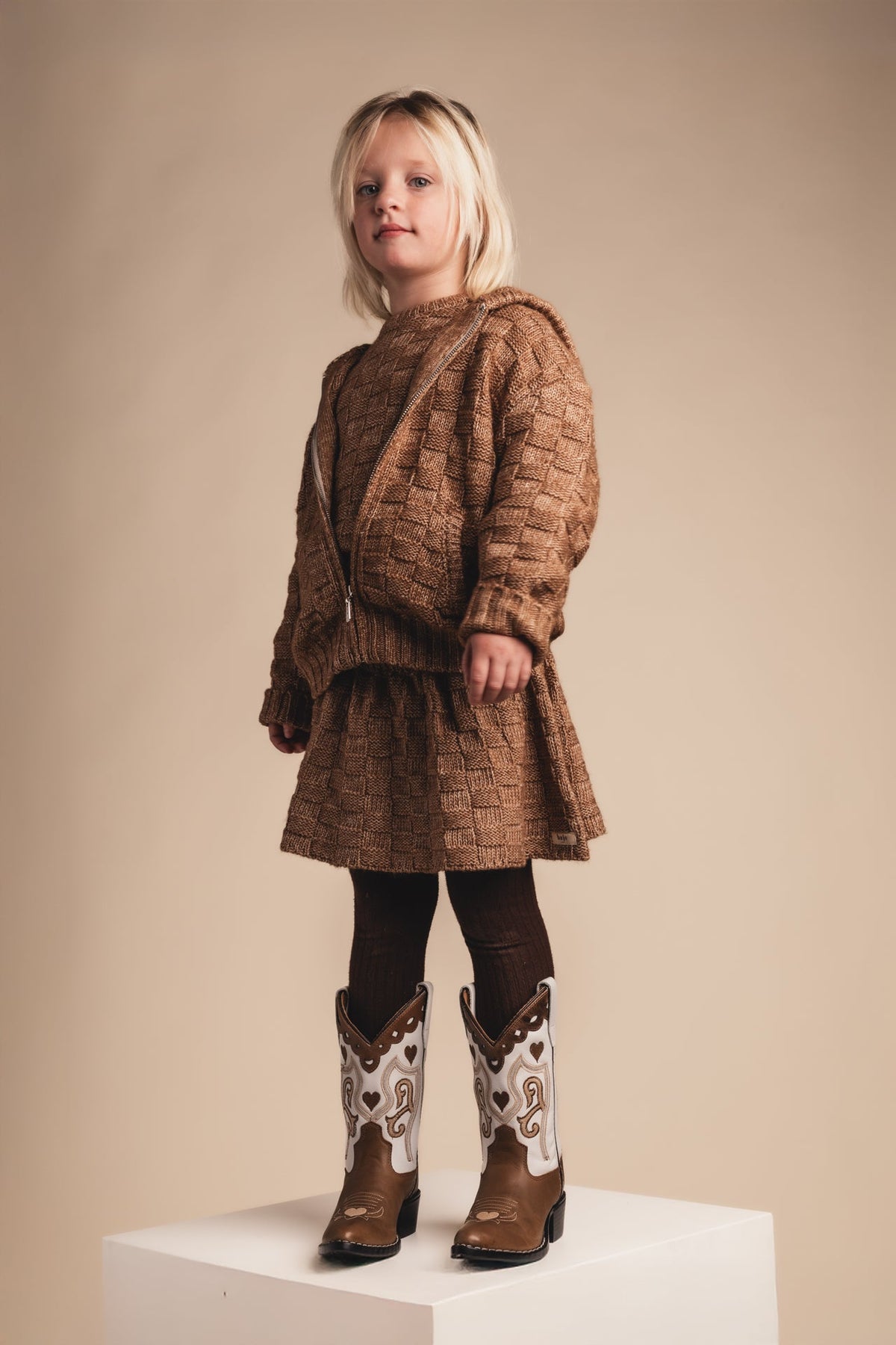 Veza Noale Sweater Set | Copper Brown