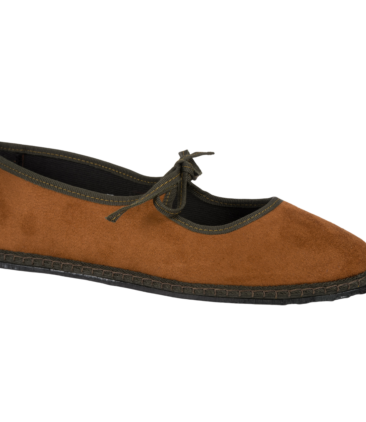 Brigitte Faux Suede Flats | Gisela