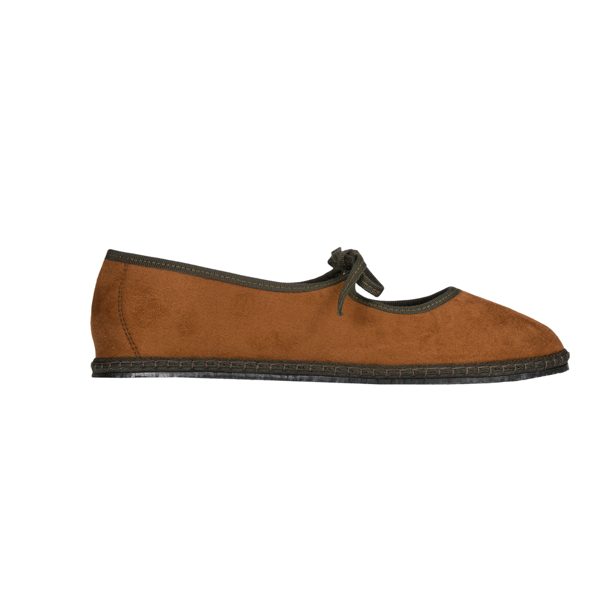 Brigitte Faux Suede Flats | Gisela