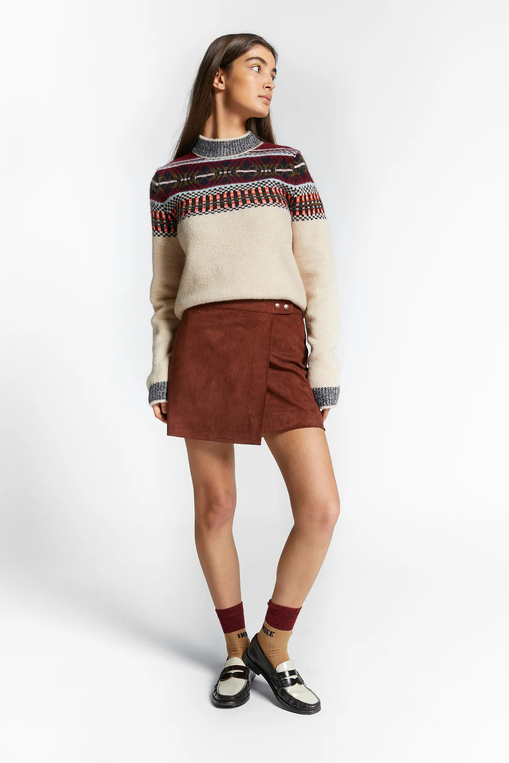 Western Knit Sweater | Off White