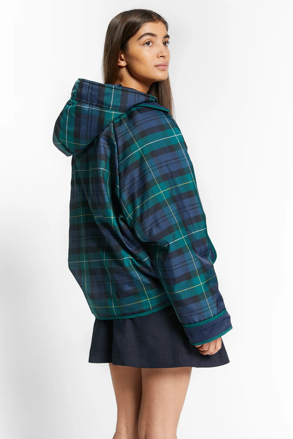 Windy Reversible Puffer Jacket | Navy