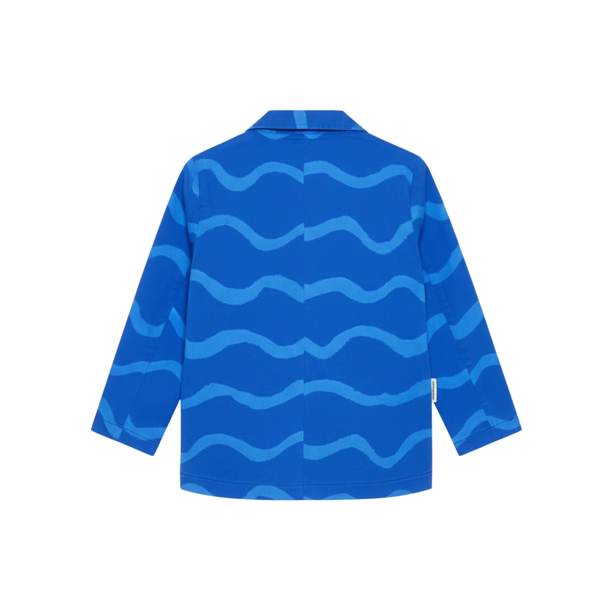 Waves Tailored Jacket | Nautical Blue