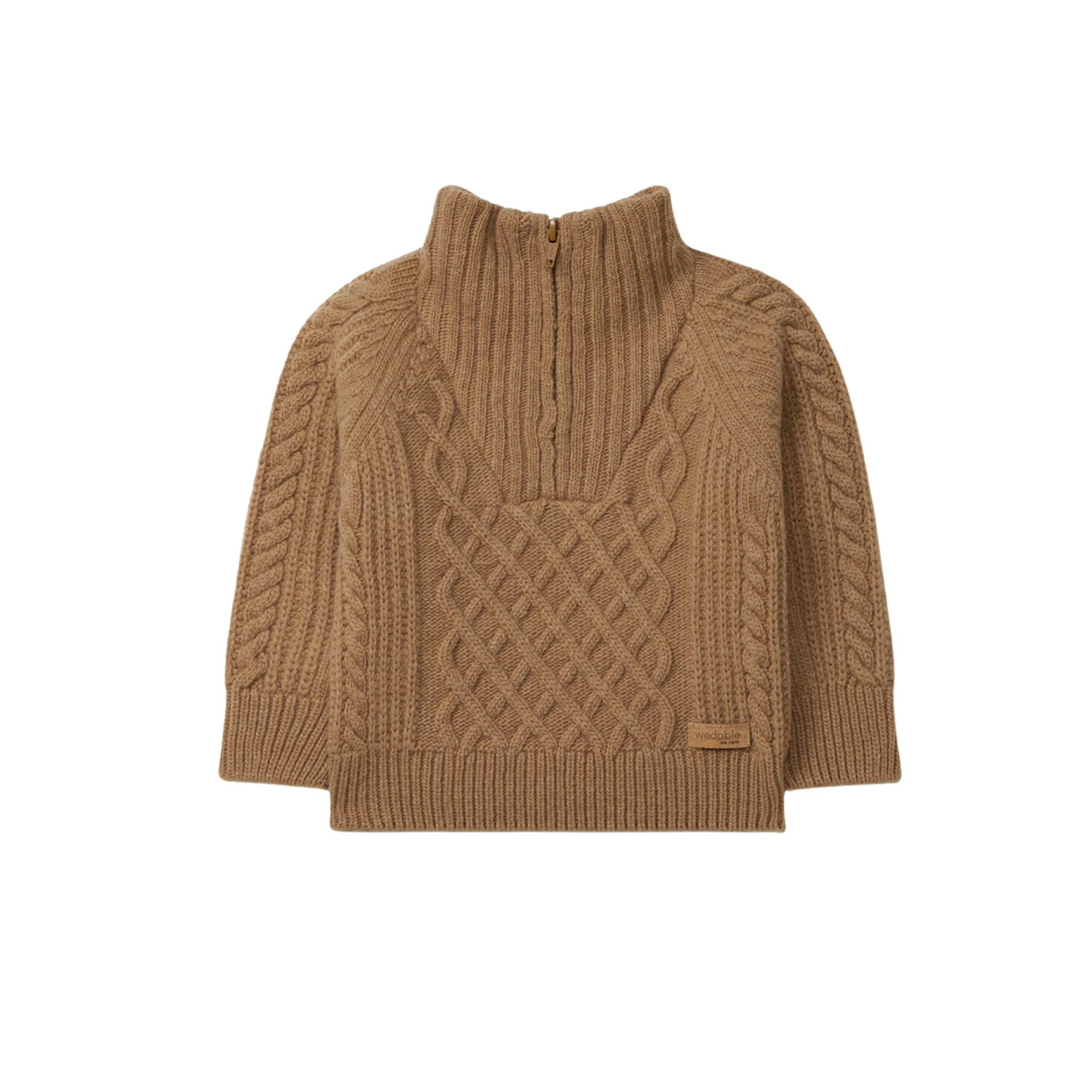 Knitted Sweater | Camel