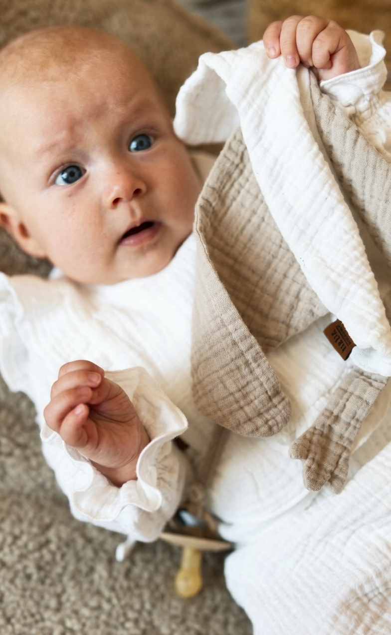 Soft Toy | White Muslin