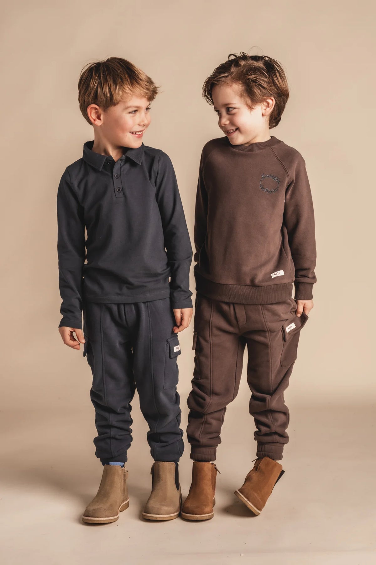 Willow Palmer Sweatshirt Set | Brown Choco