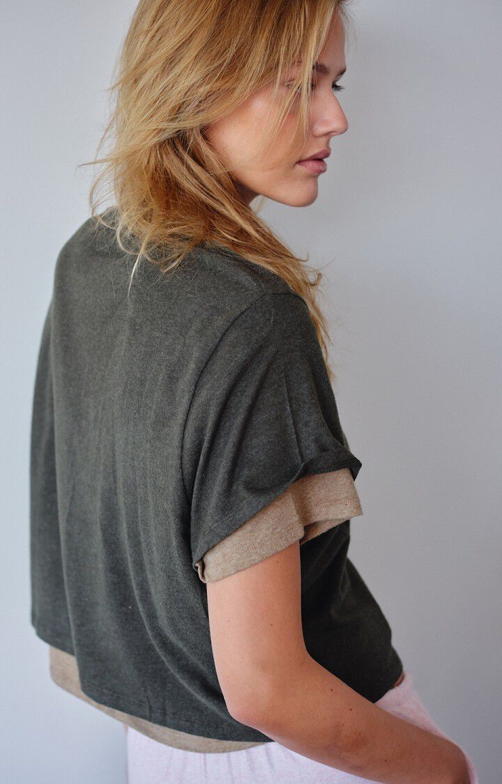 Womens Ypawood T-shirt | Copse Melange