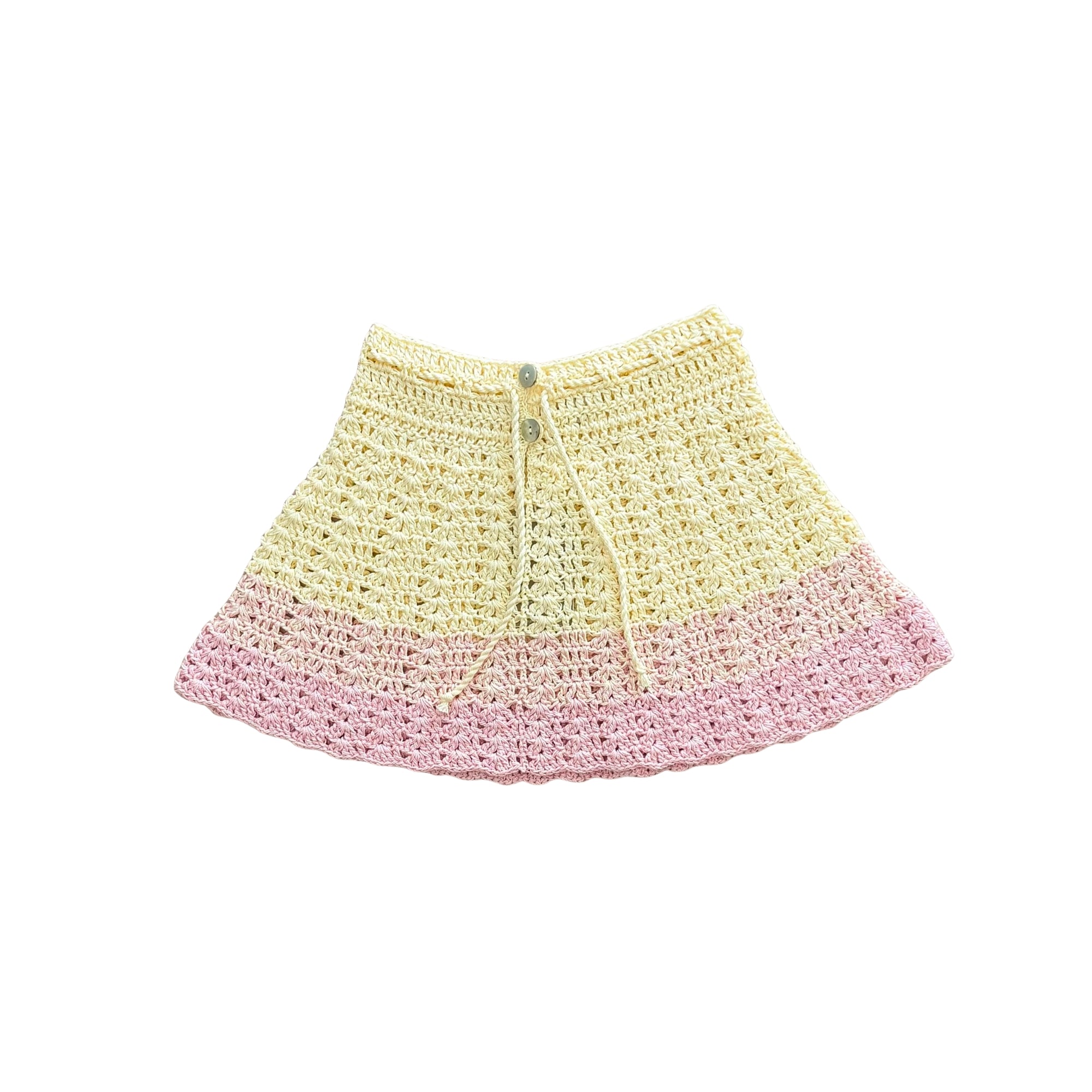 Ester Fanned Skirt | Combo Blush