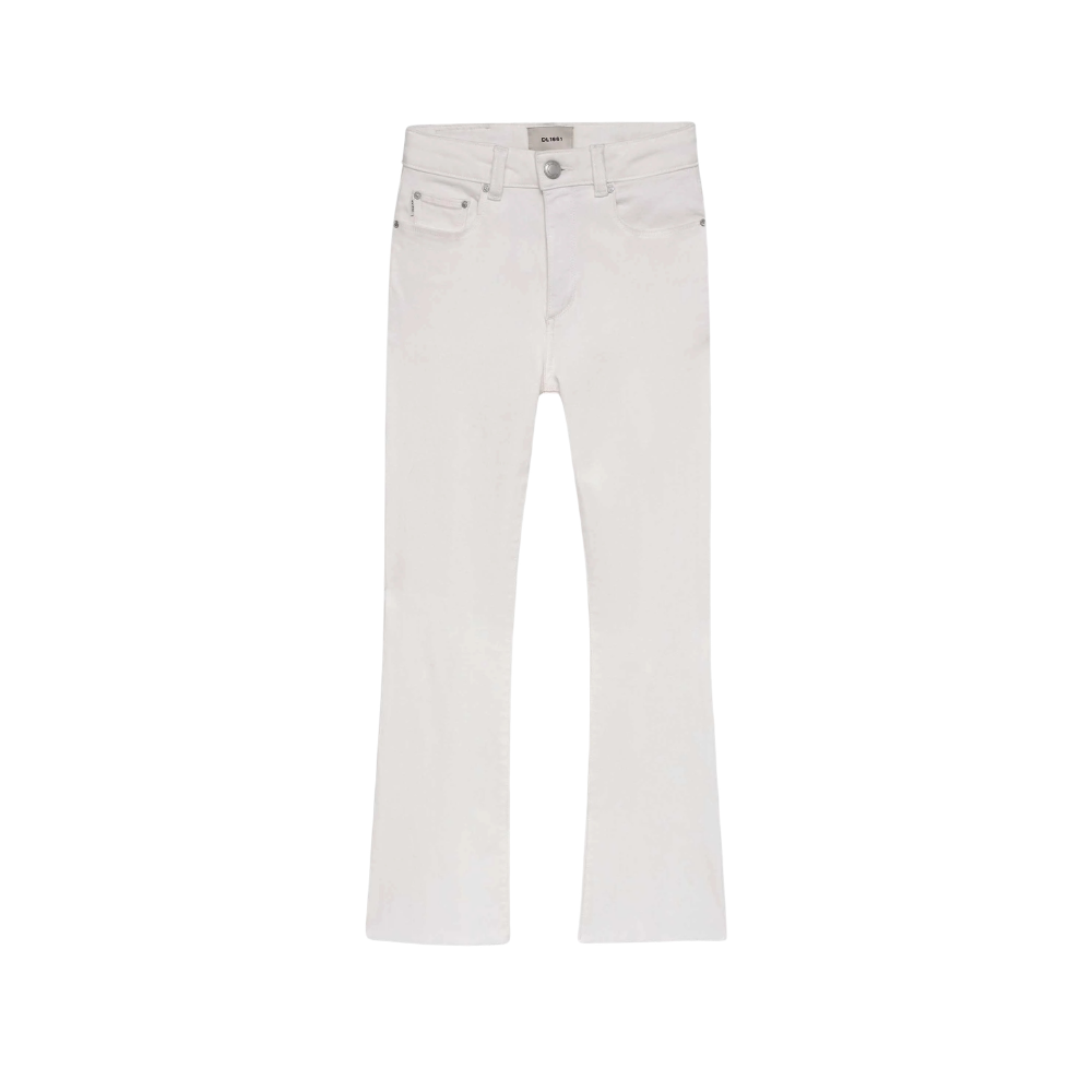 Claire Bootcut Jeans | White Raw