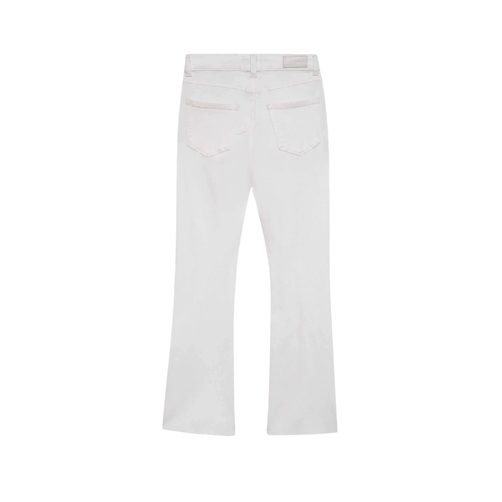Claire Bootcut Jeans | White Raw