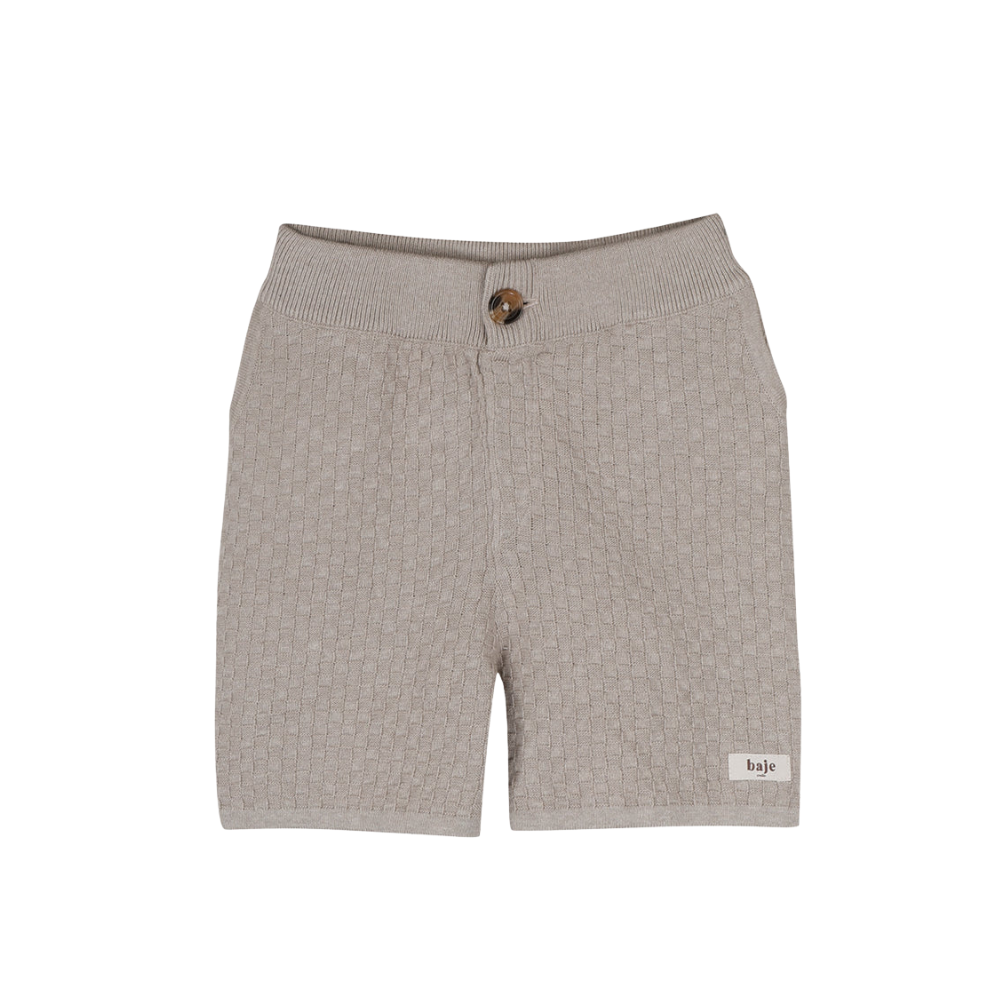 Milo Knitted Set | Taupe Gray
