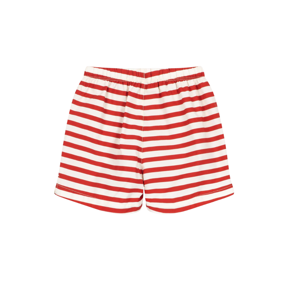 Asnou Swim Shorts | Stripe Rouge