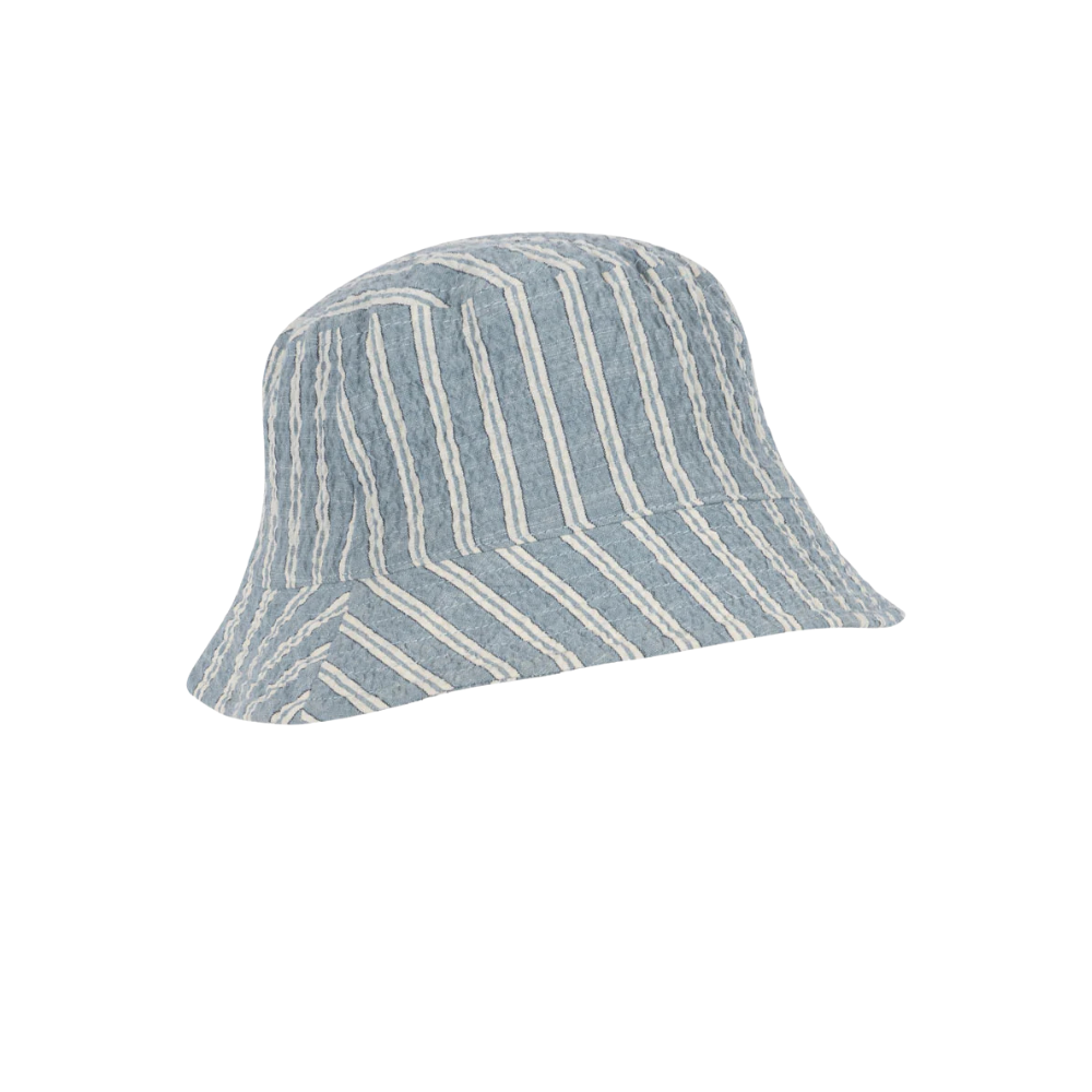 Elliot Bucket Hat | Trio Bleu Stripe