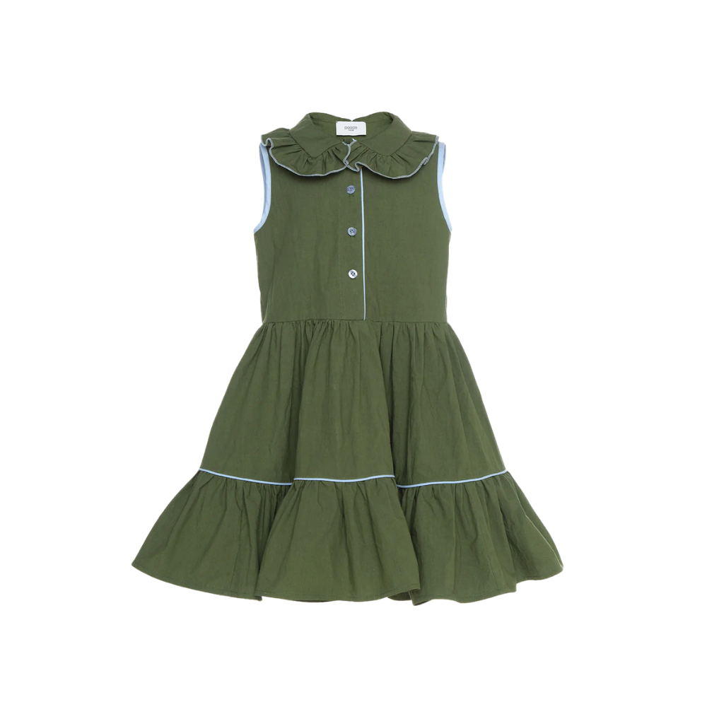 Hudson Shirtdress Cotton | Green
