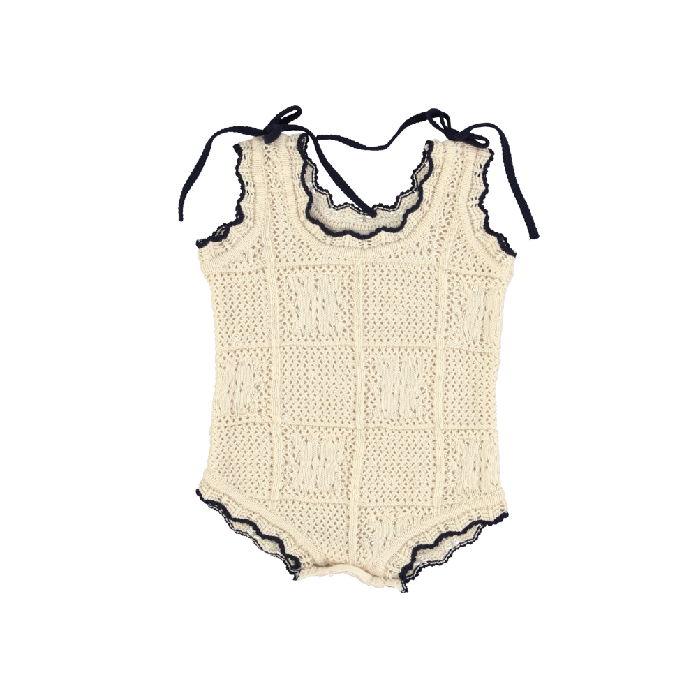 Elina Romper | Natural Lace Kit