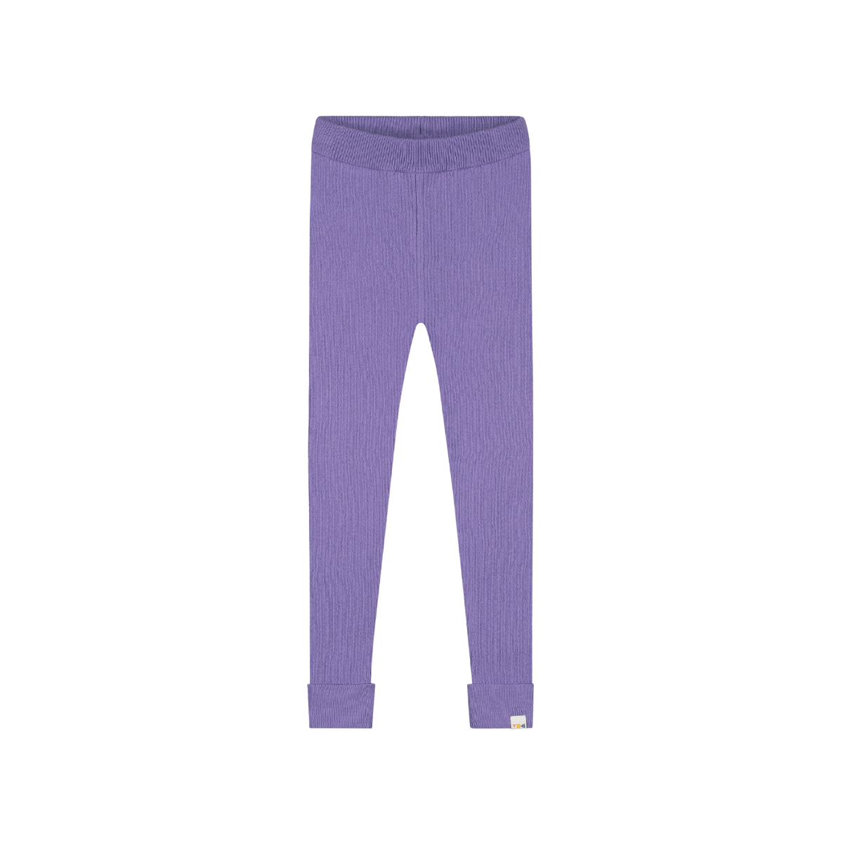 Knitted Fine Rib Leggings | Aster