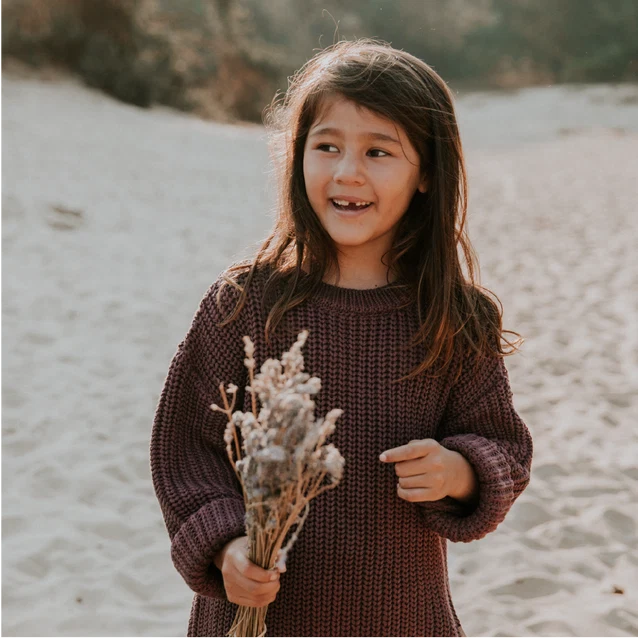 Chunky Knitted Sweater | Fig