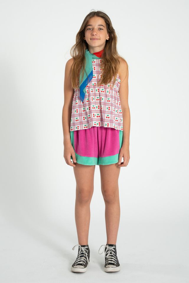 Shorts | Fuschia/Green