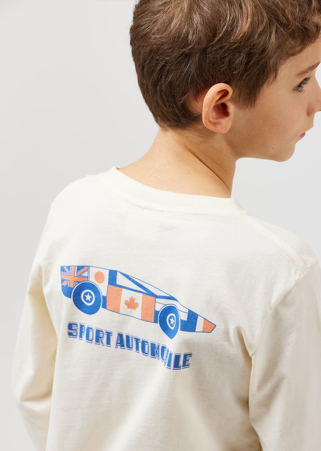 Auto Sport T-Shirt | Ecru