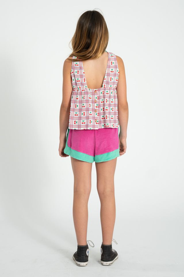 Shorts | Fuschia/Green