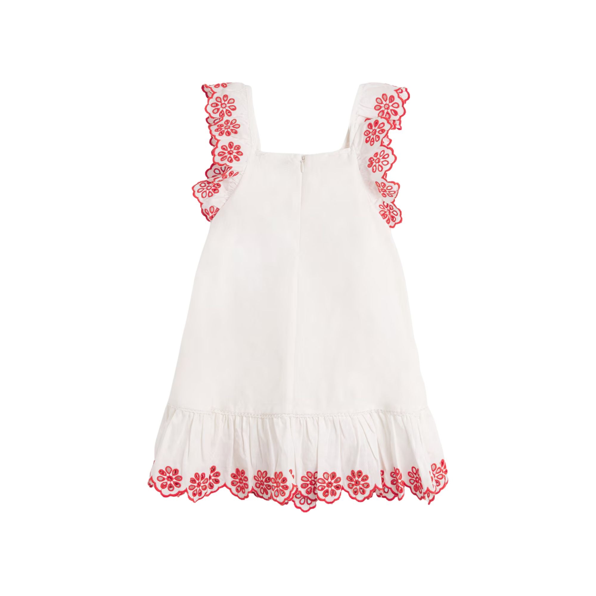 Broderie Anglaise Dress | Ivory