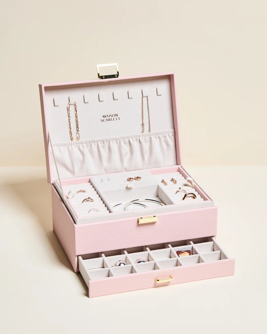 Denise Leather Jewelry Box