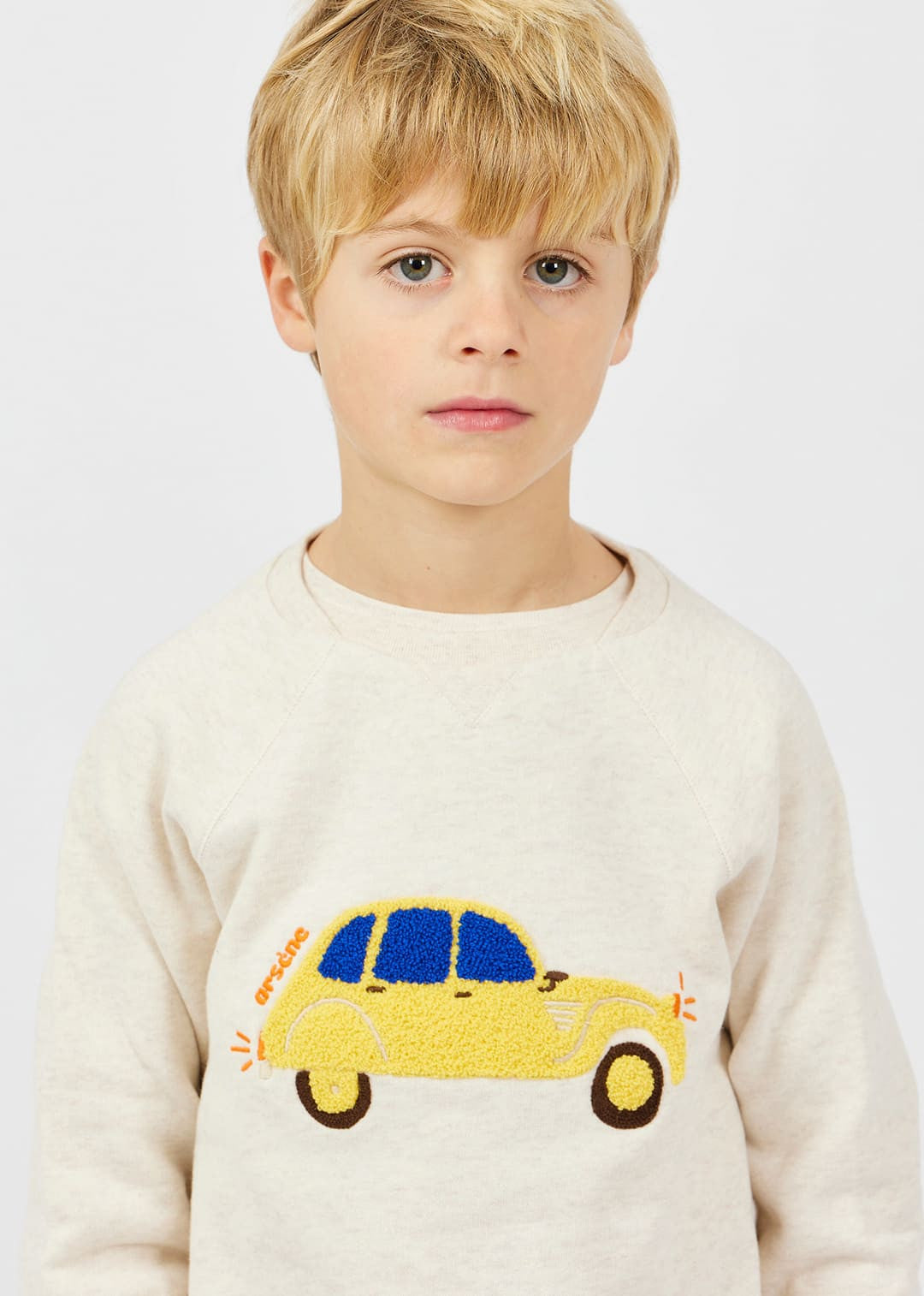 Car Sweatshirt | Sable Chine