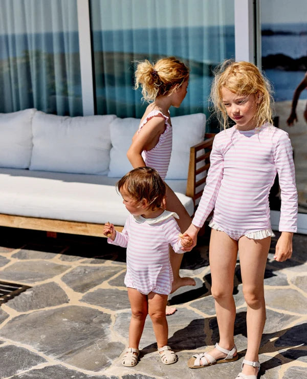 Babette One Piece | Stripe Dragee