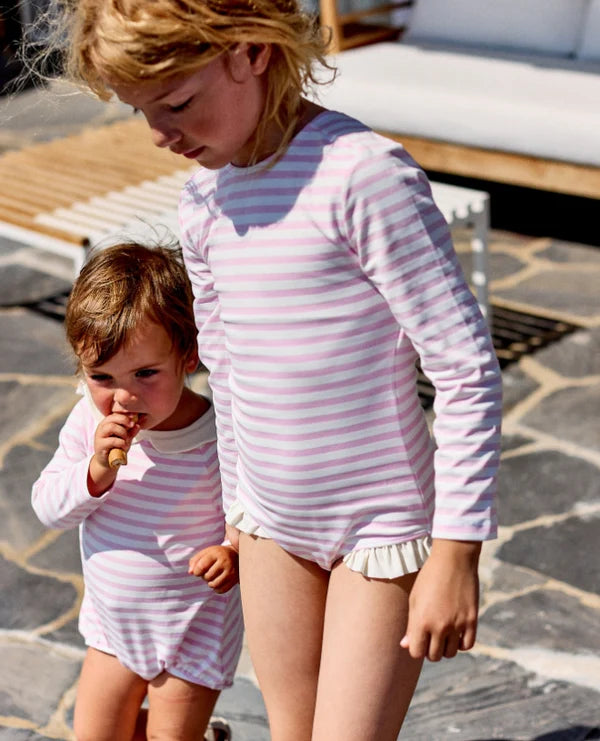 Babette One Piece | Stripe Dragee