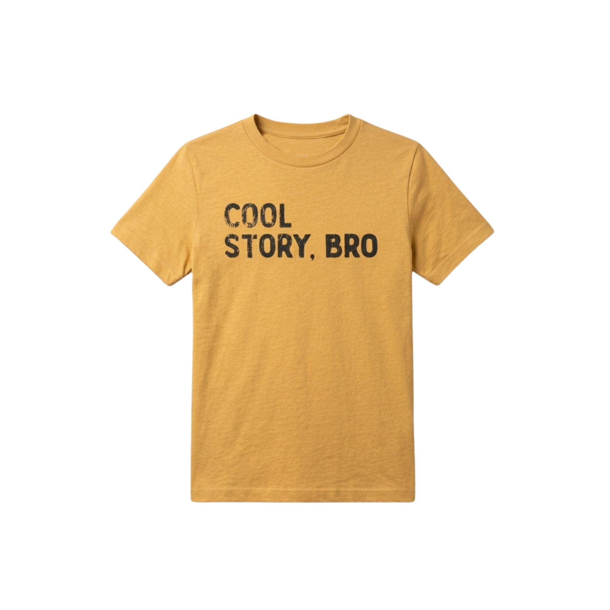 Cool Story Bro T-shirt | Yellow