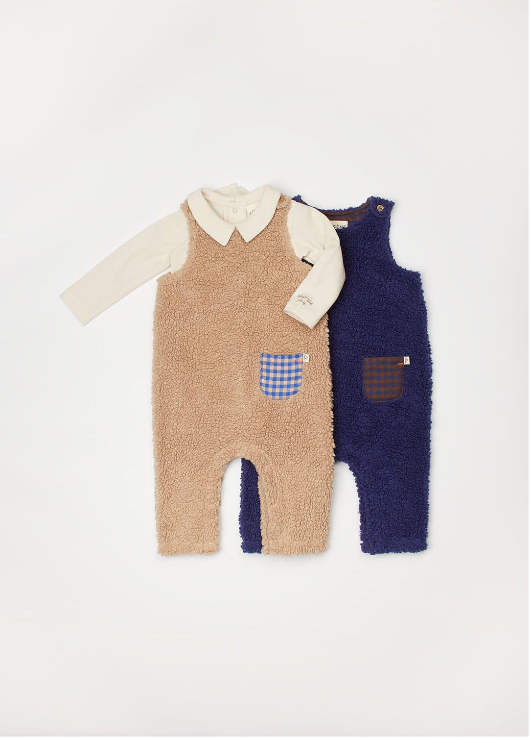 Charm Baby Bodyuit | Chalk