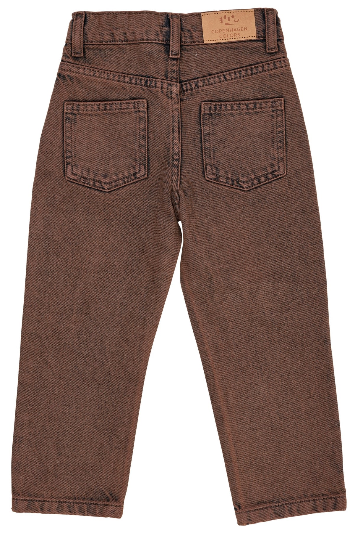 Regular Fit Denim - Brown Dyed