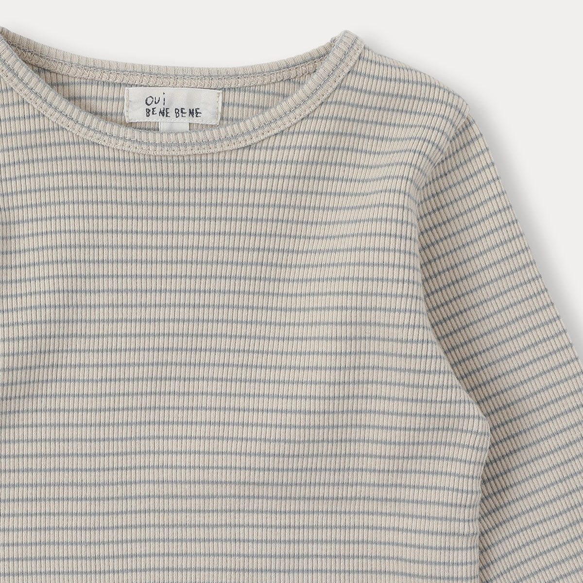 Stripe Twinset | Grayish Blue