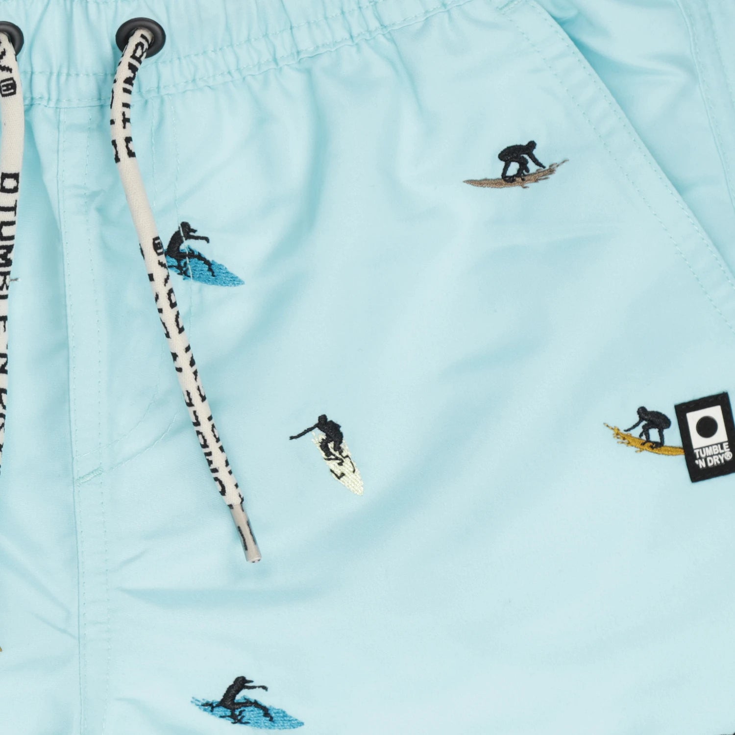 Surfando Swim Trunks | Angel Blue