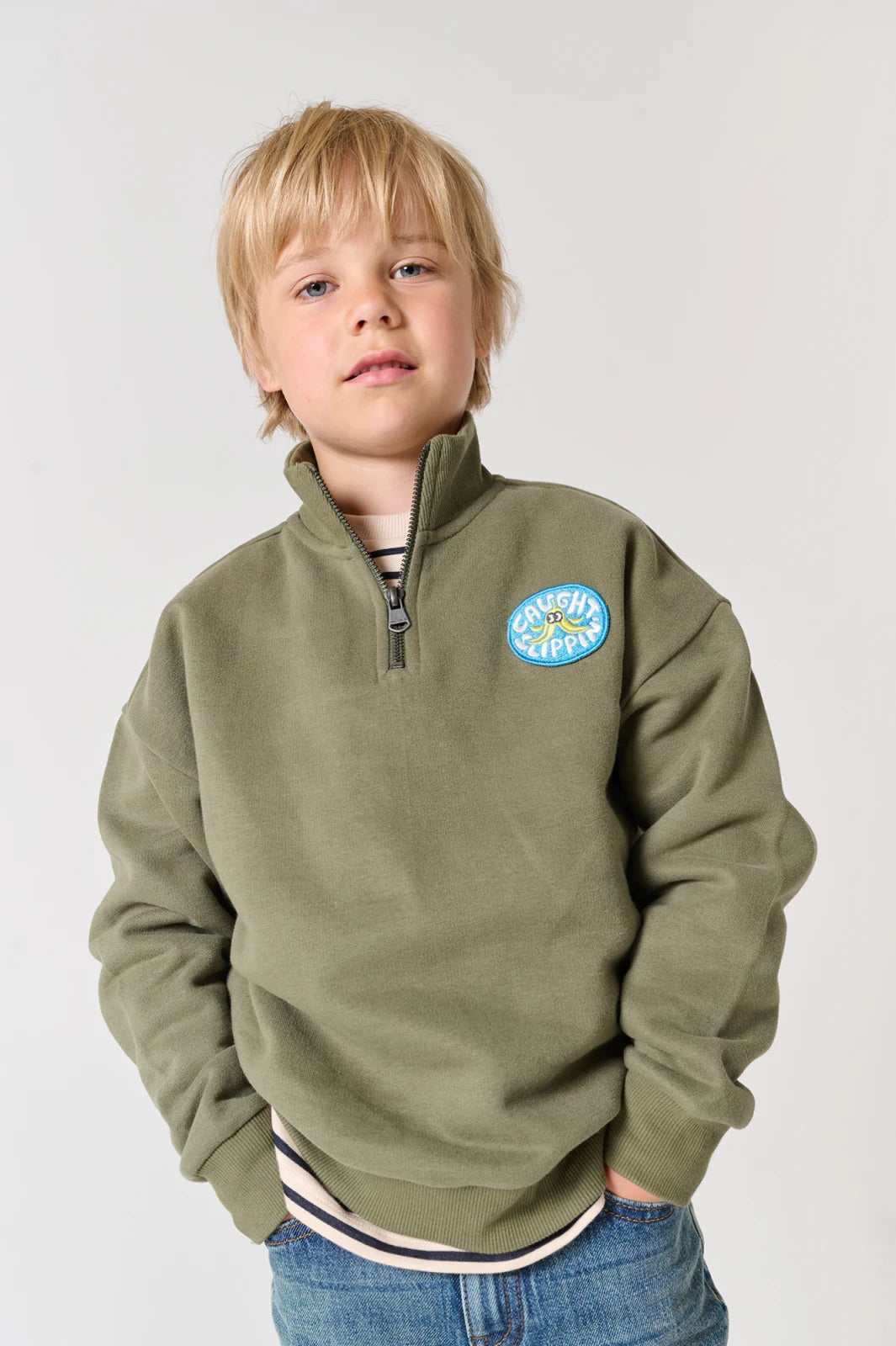 Milton Sweater | Central Green