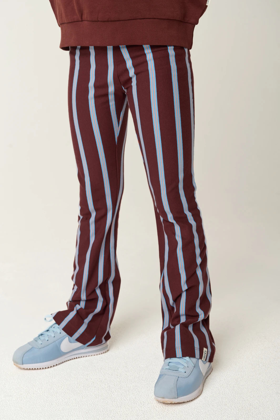 Gabrielle Flared Leggings | Bitter Chocolate