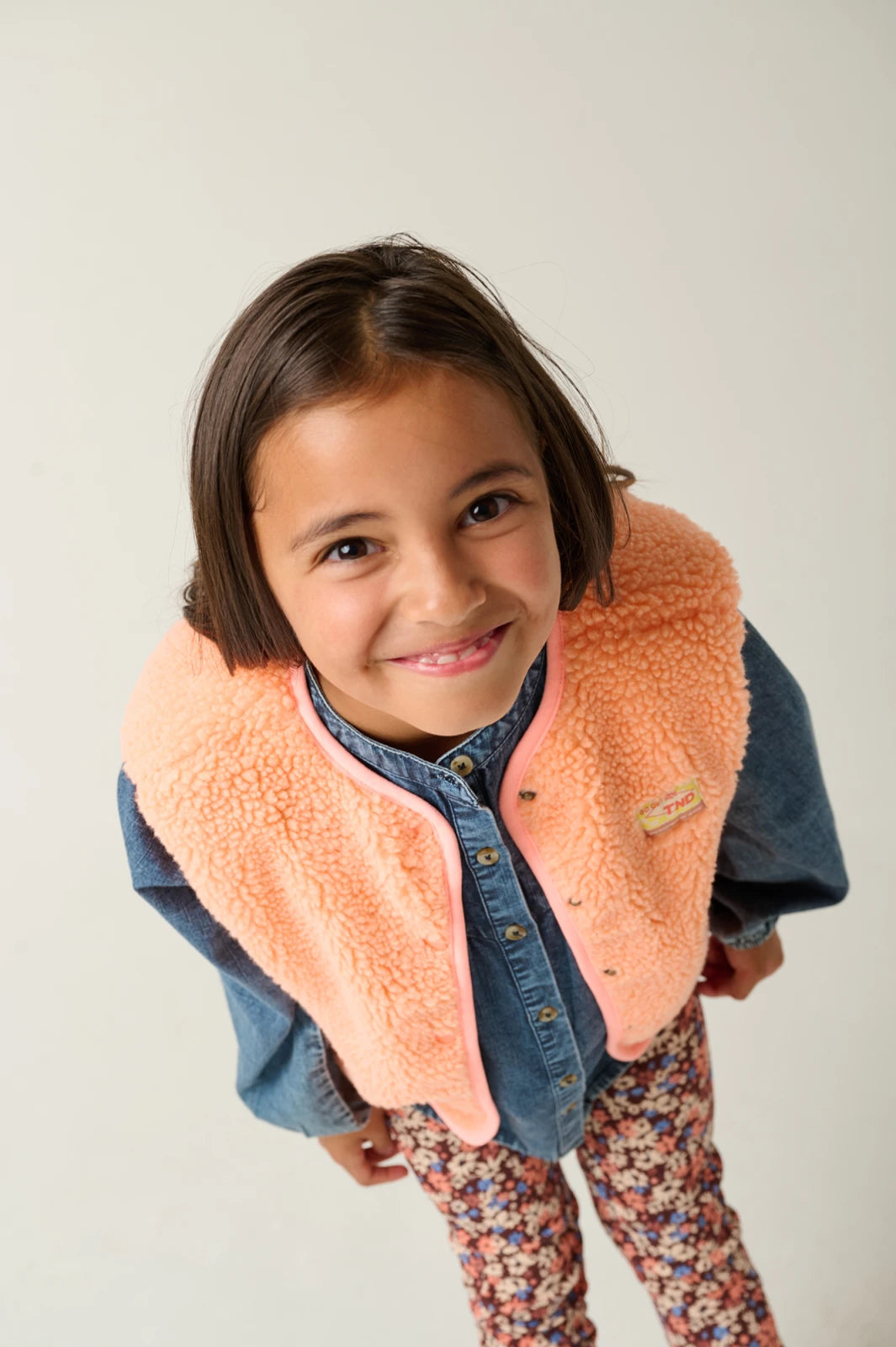 Filou Vest | Bright Coral