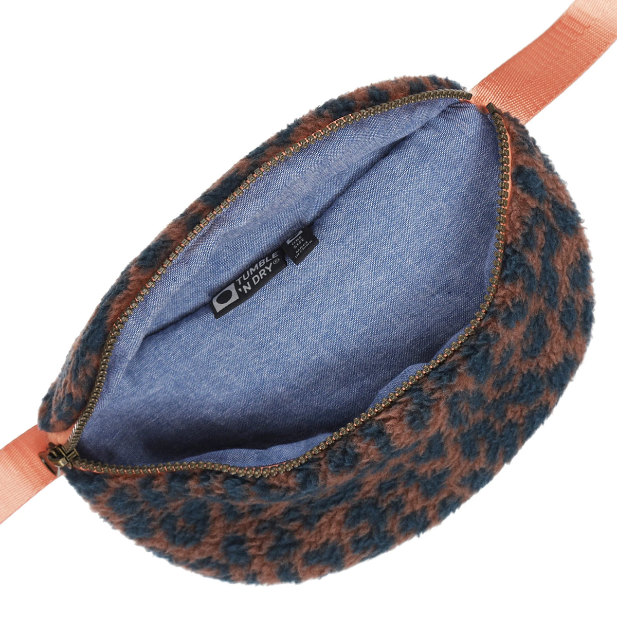 Leopard Bum Bag | Root Beer