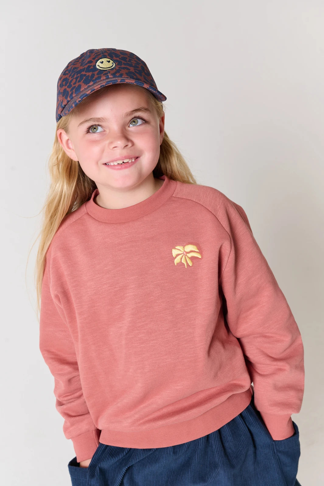 Leopard Happy Cap | Root Beer