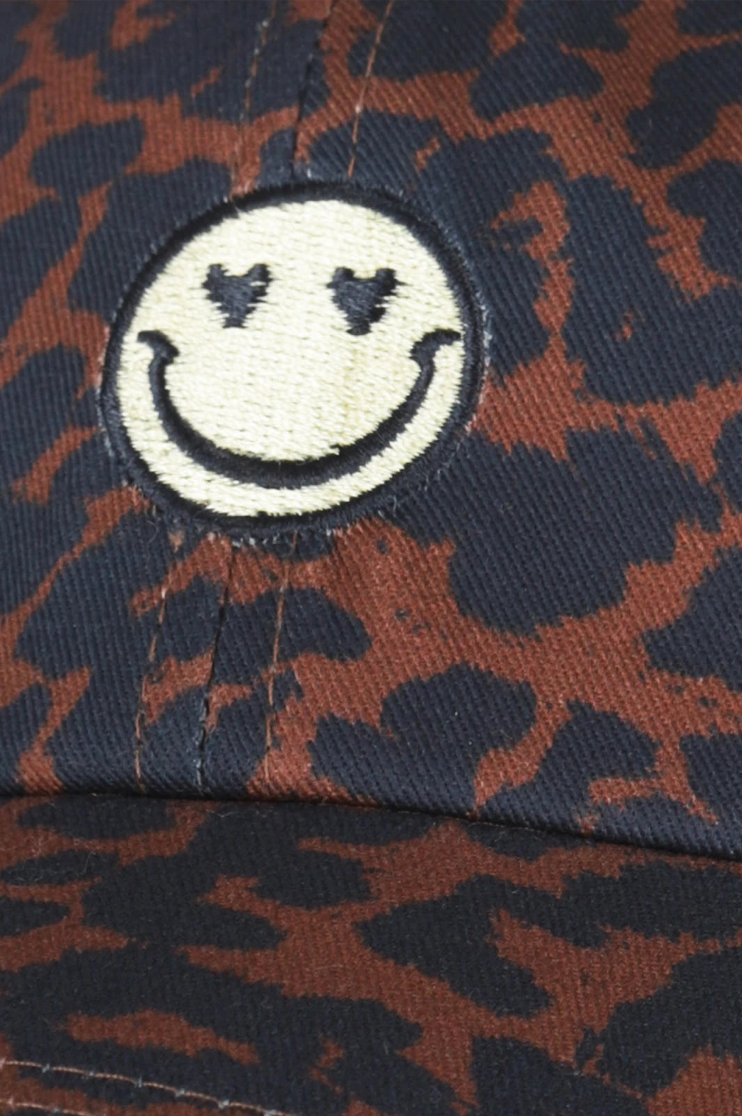 Leopard Happy Cap | Root Beer