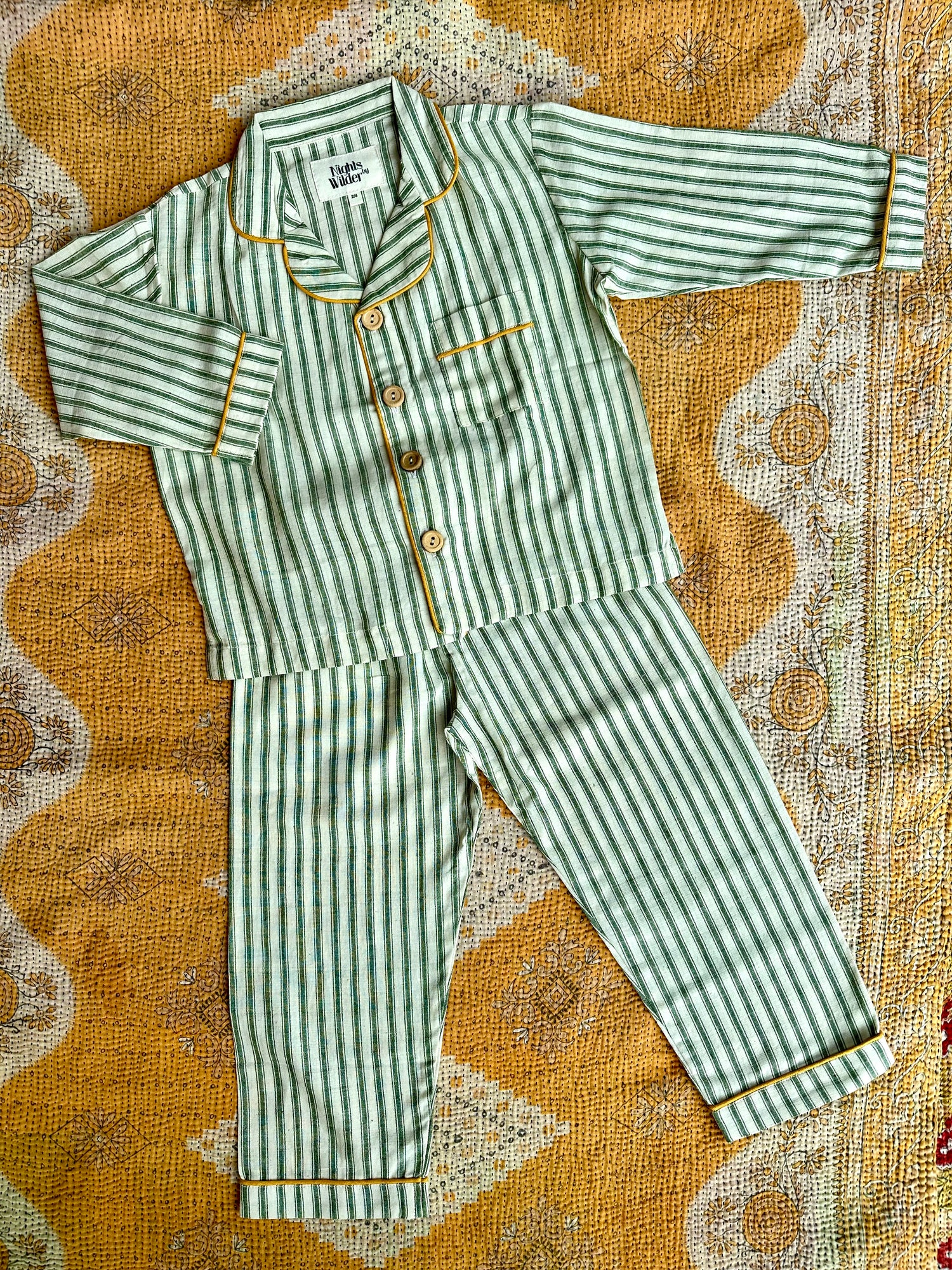 Lennon Pajamas | Garden Stripe