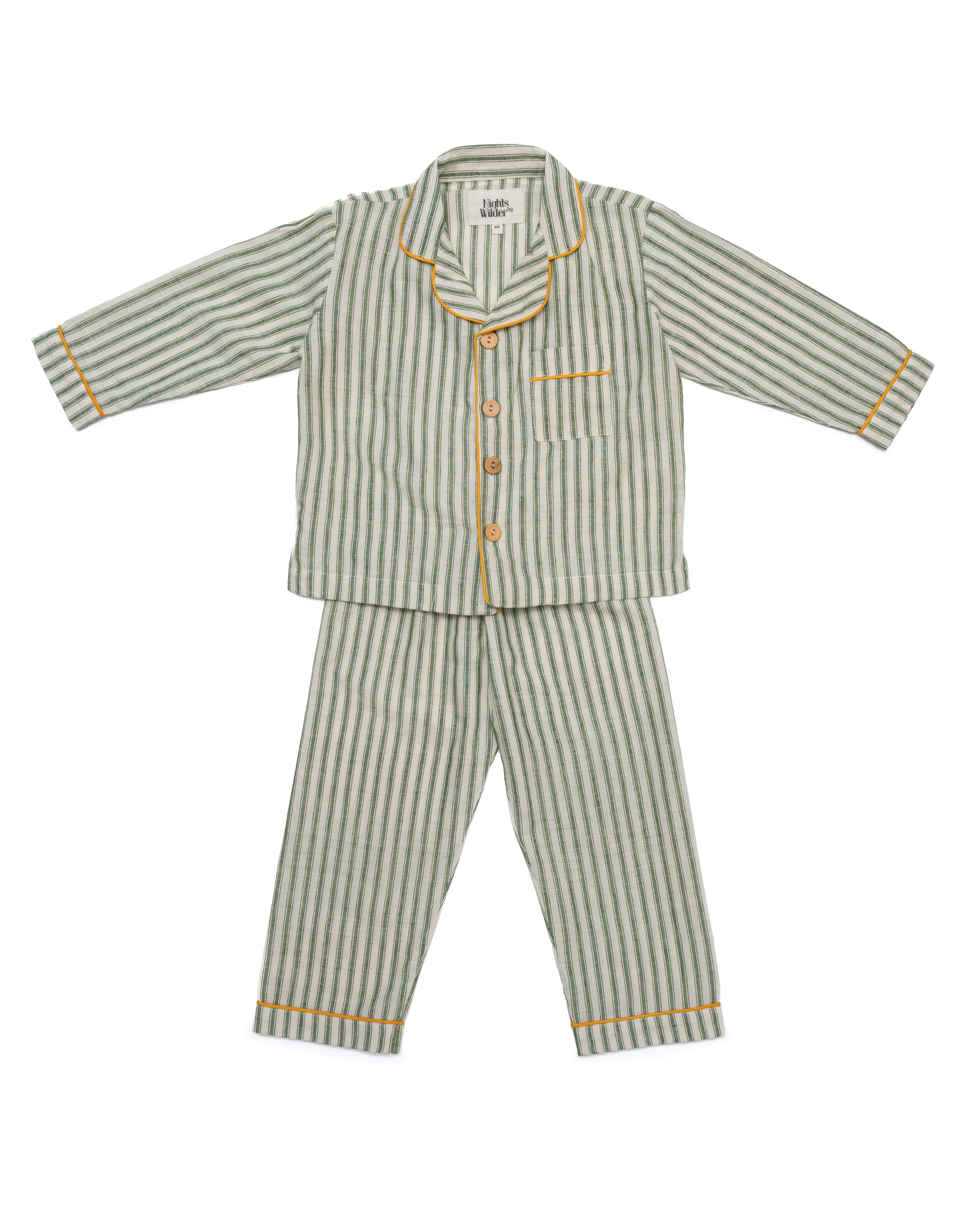 Lennon Pajamas | Garden Stripe