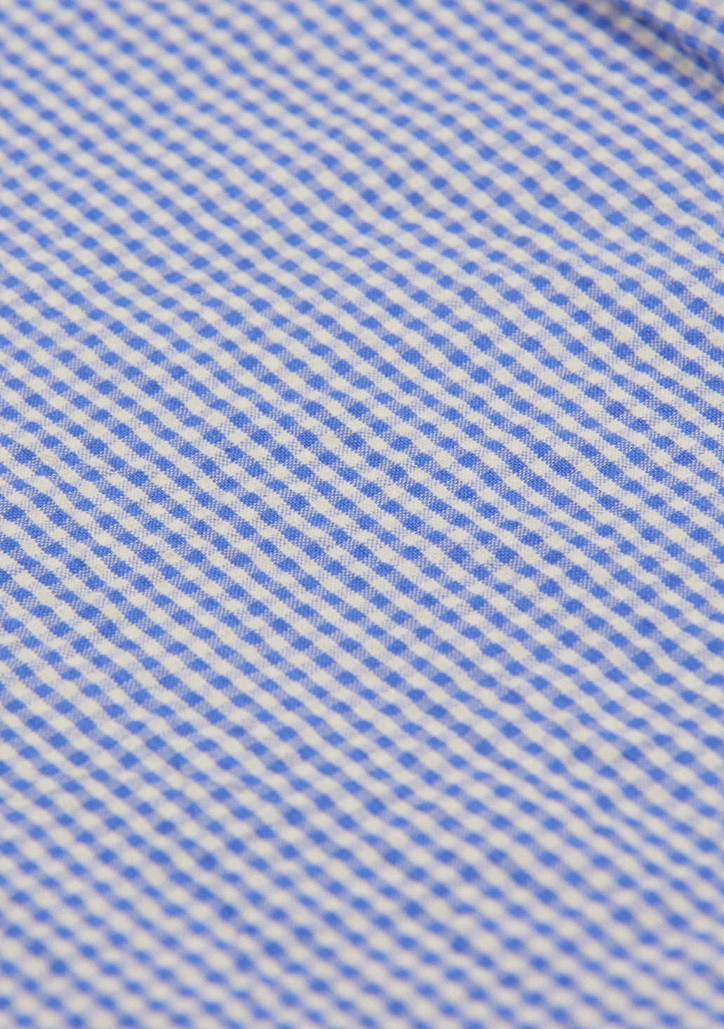 Gingham Bow Headband | Cobalt