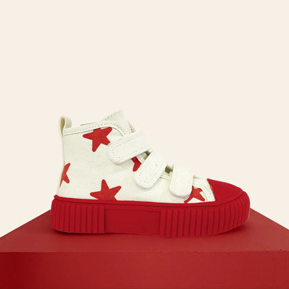 By Billie X Piccolini High Top Sneaker | Red Star