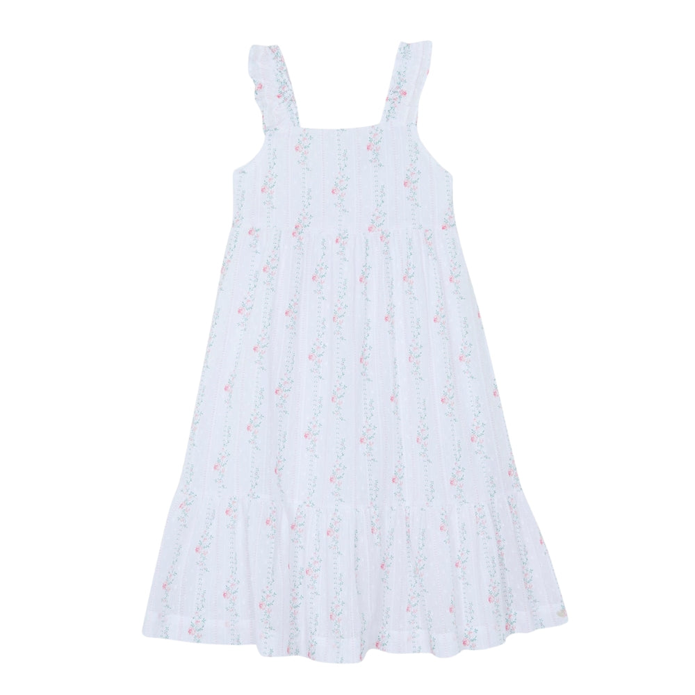 Floral Dress | White